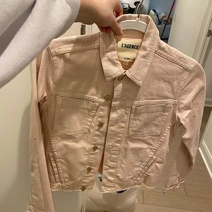Light pink L’agence jacket worn once